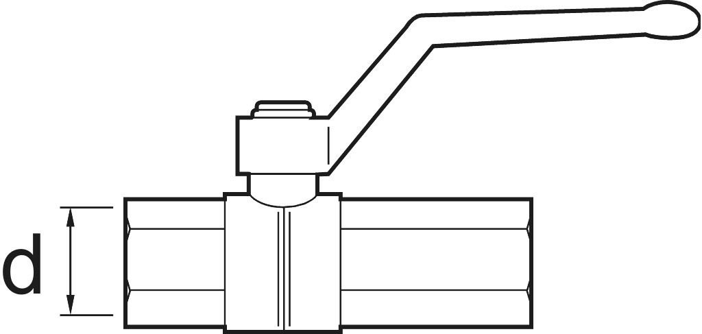 Ball valve 1 1/4" brass ni-plated  850 heavy,red handle, PN 1/40 DIN-DVGW Ball valve 1 1/4" brass ni-plated  850 heavy,red handle, PN 1/40 DIN-DVGW