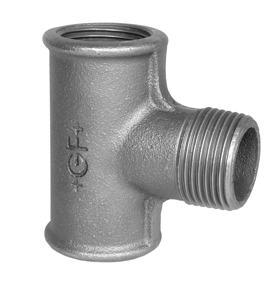 GF  133  T-Stück 1    " schwarz