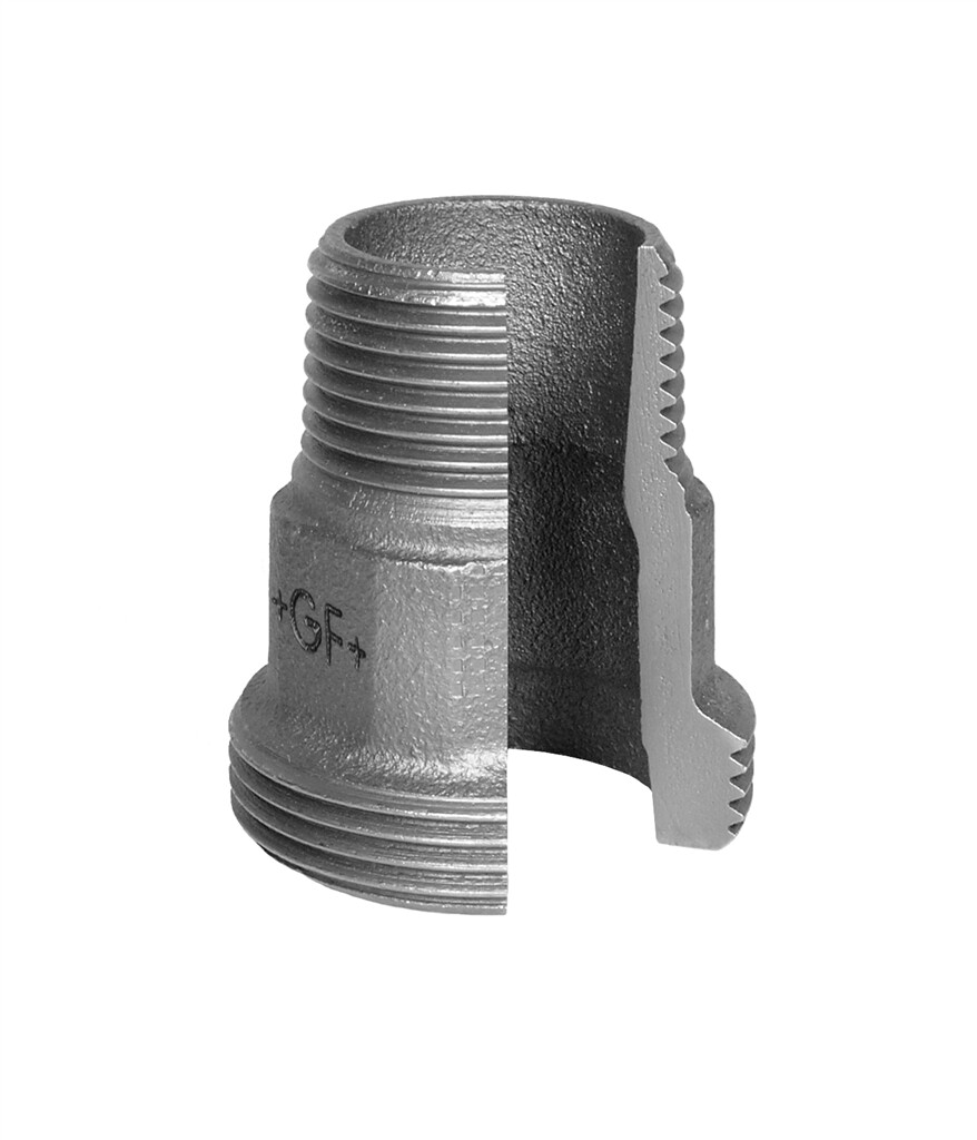 GF  376  Einschraubt. 1 x 11/2" verzinkt