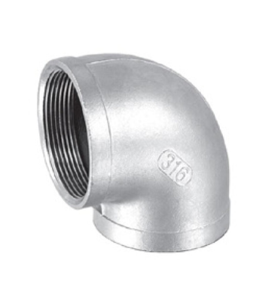 Winkel  90 Grad    3/8" Edelstahl  A4 , i/i-Gewinde Winkel  90 Grad    3/8" Edelstahl  A4 , i/i-Gewinde