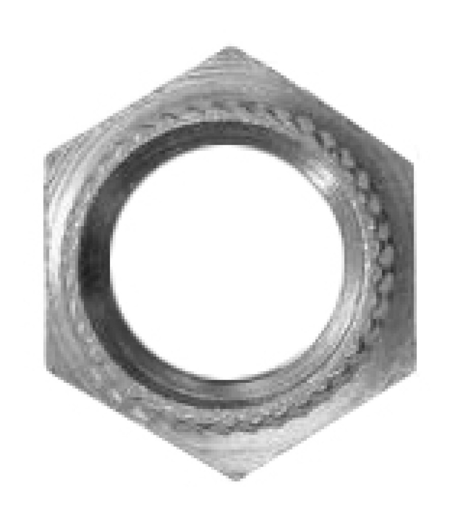 Setzmuttern   1.0718  M  5 verzinkt  SW  8   x  4    KH 0,9 mm