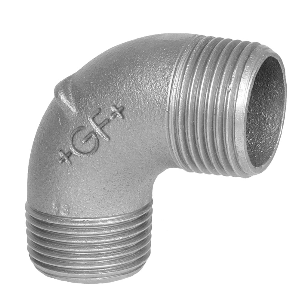 GF  94  elbow    3/8" zinc-plated