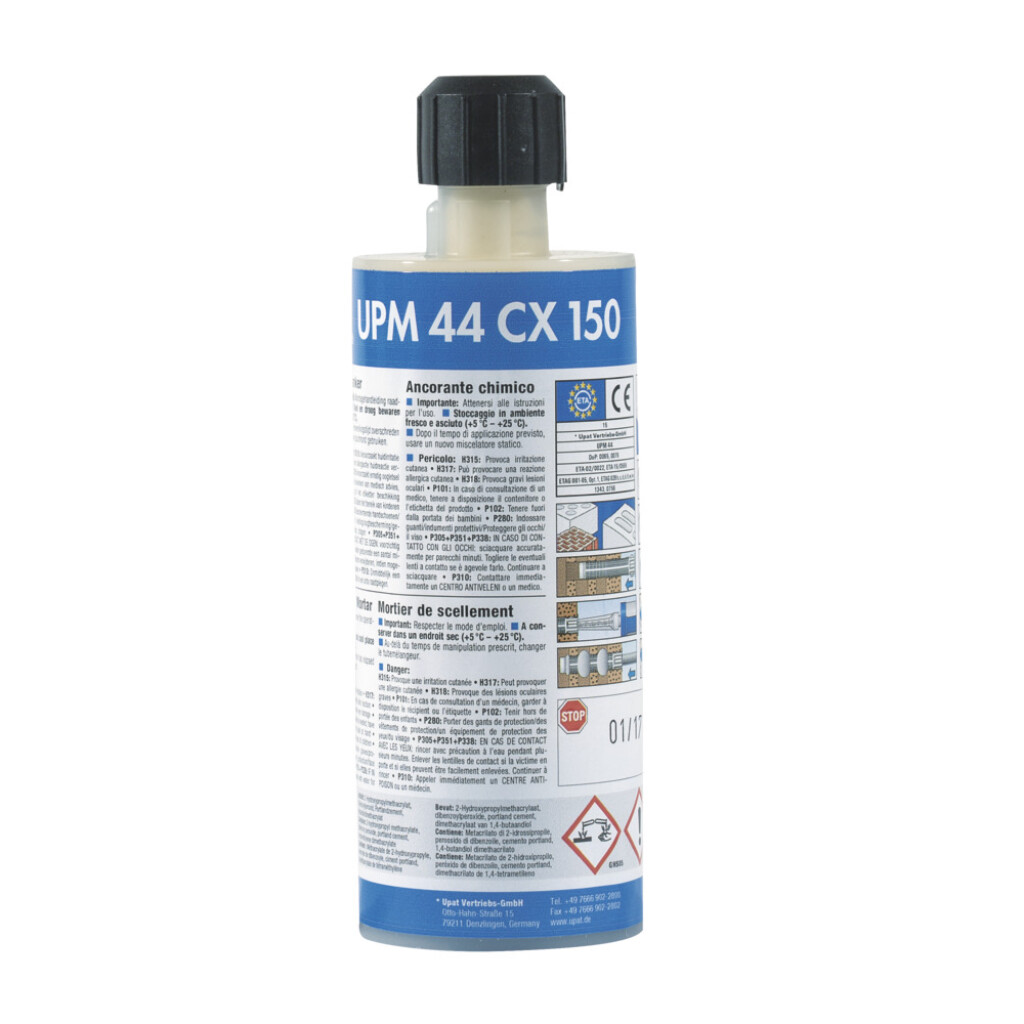 UPAT UPM 44 CX 150 chemical mortar no 506