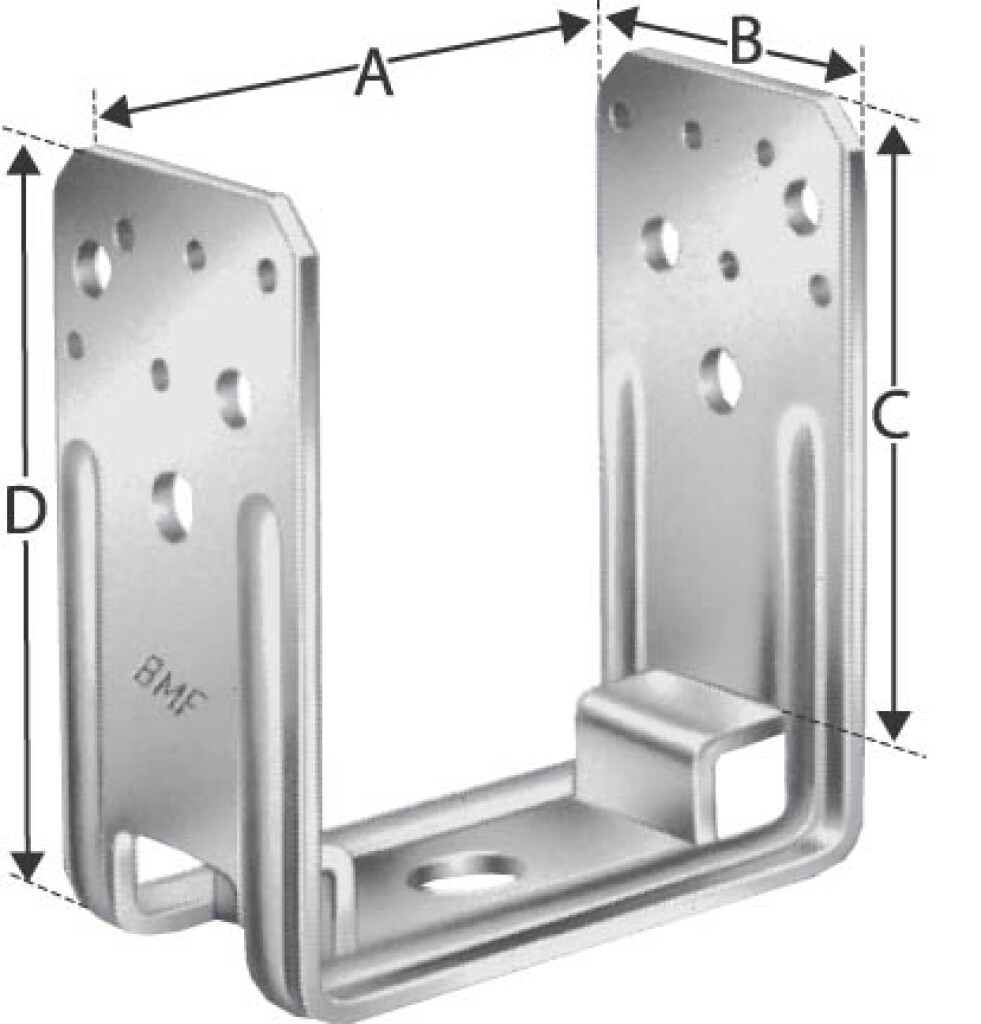 Column shoe U 100 | Steel | U 100 | 500710
