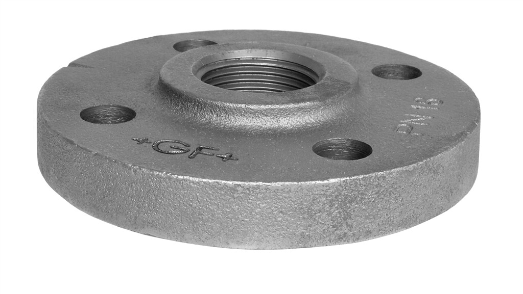 GF  329  screwed flange 2    " black