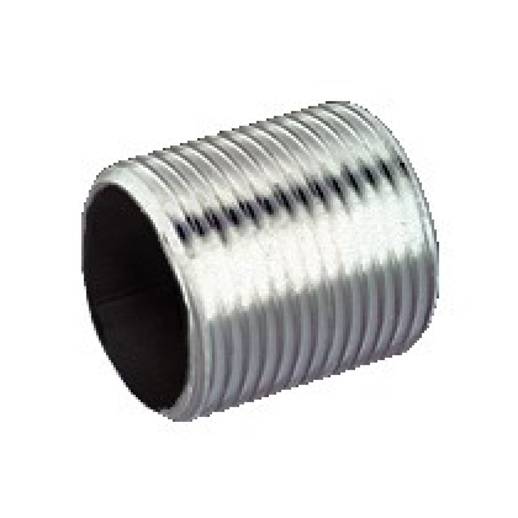 Pipe nipple  1 1/2" stainless steel A4