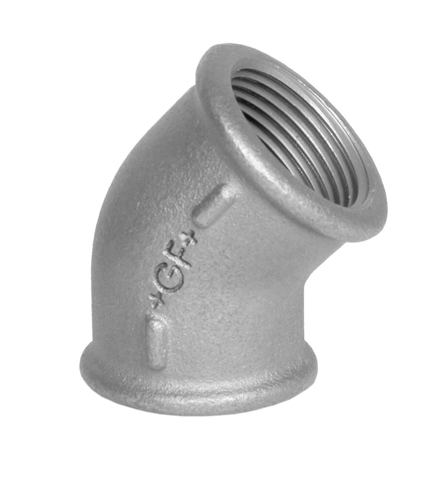 GF  120  elbow    3/8" zinc-plated