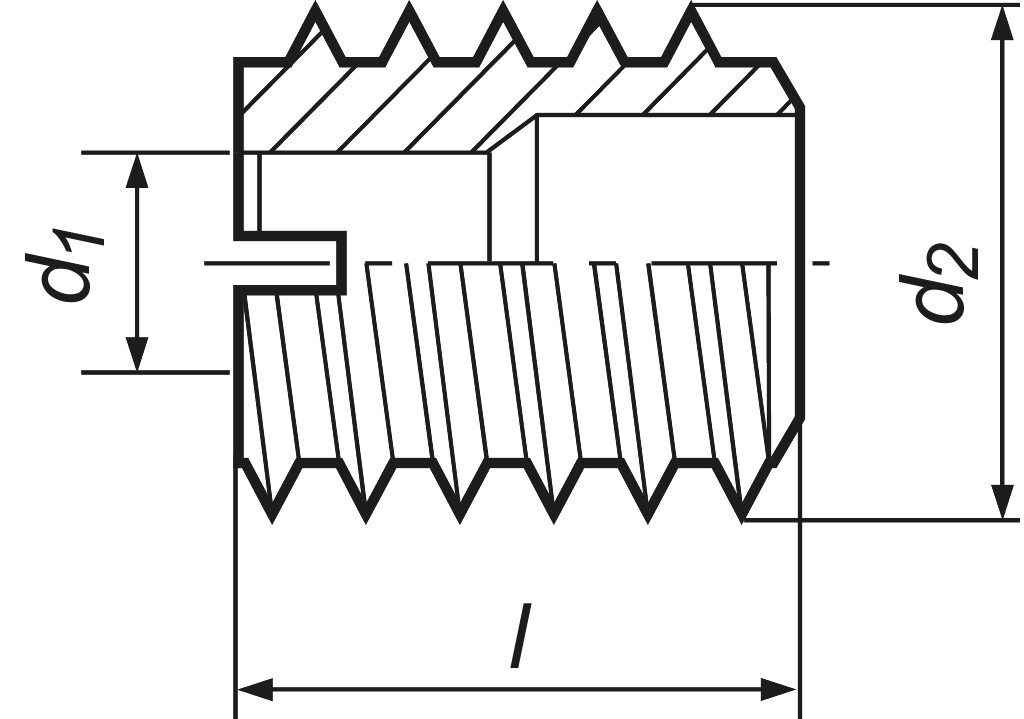 DIN 7965  AM  3 /  6 x 10  steel