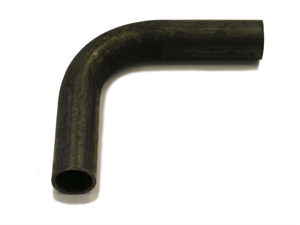 Geländerrohrbogen  1" geschweißt, 90°, gleichschenklig