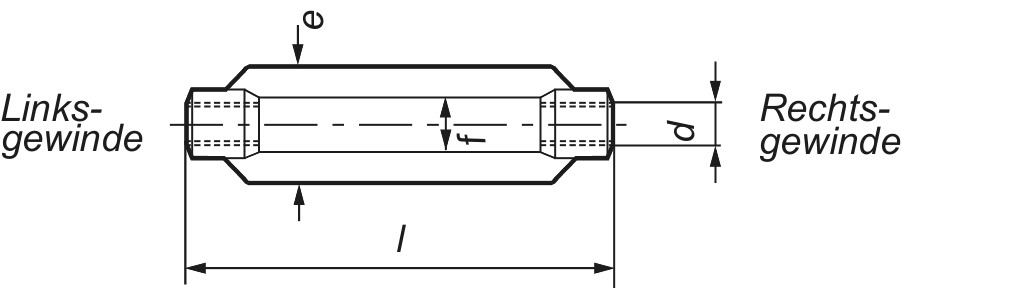 DIN 1480  BM 20 verzinkt