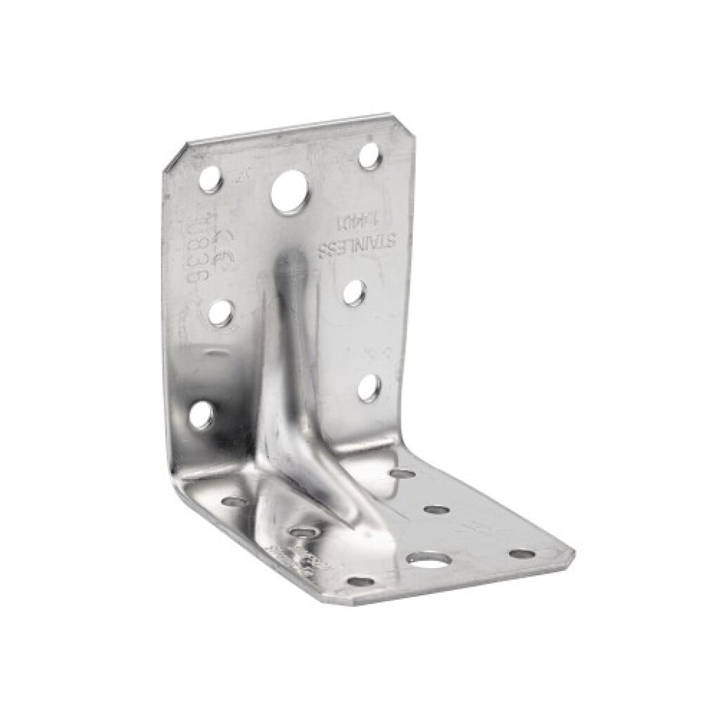 Ribbed angle bracket  70mm (SIMPSON)