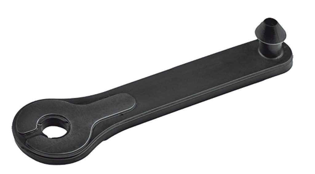 ScrewClip   Größe 6 SBR-Elastomer, schwarz