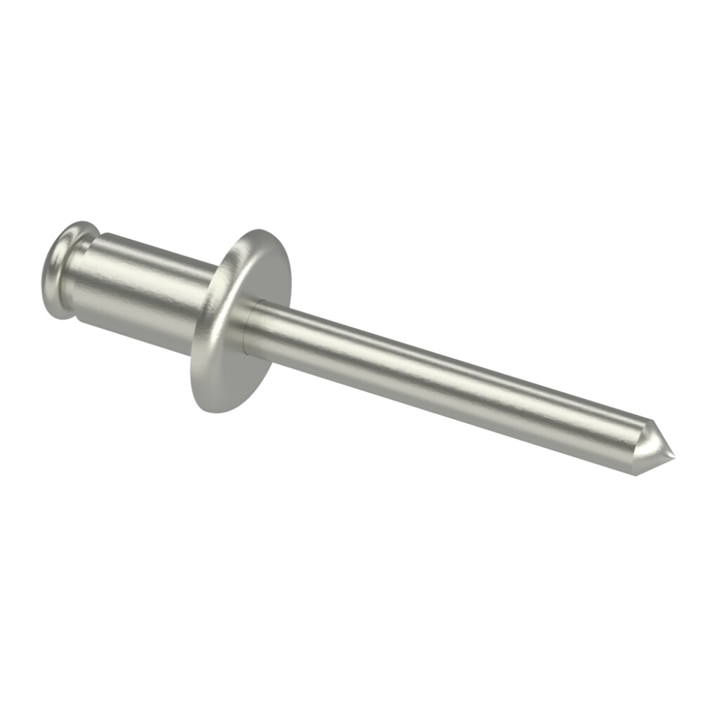 truss head 4x20 blind rivet aluminium according to DIN 7337 form A ...