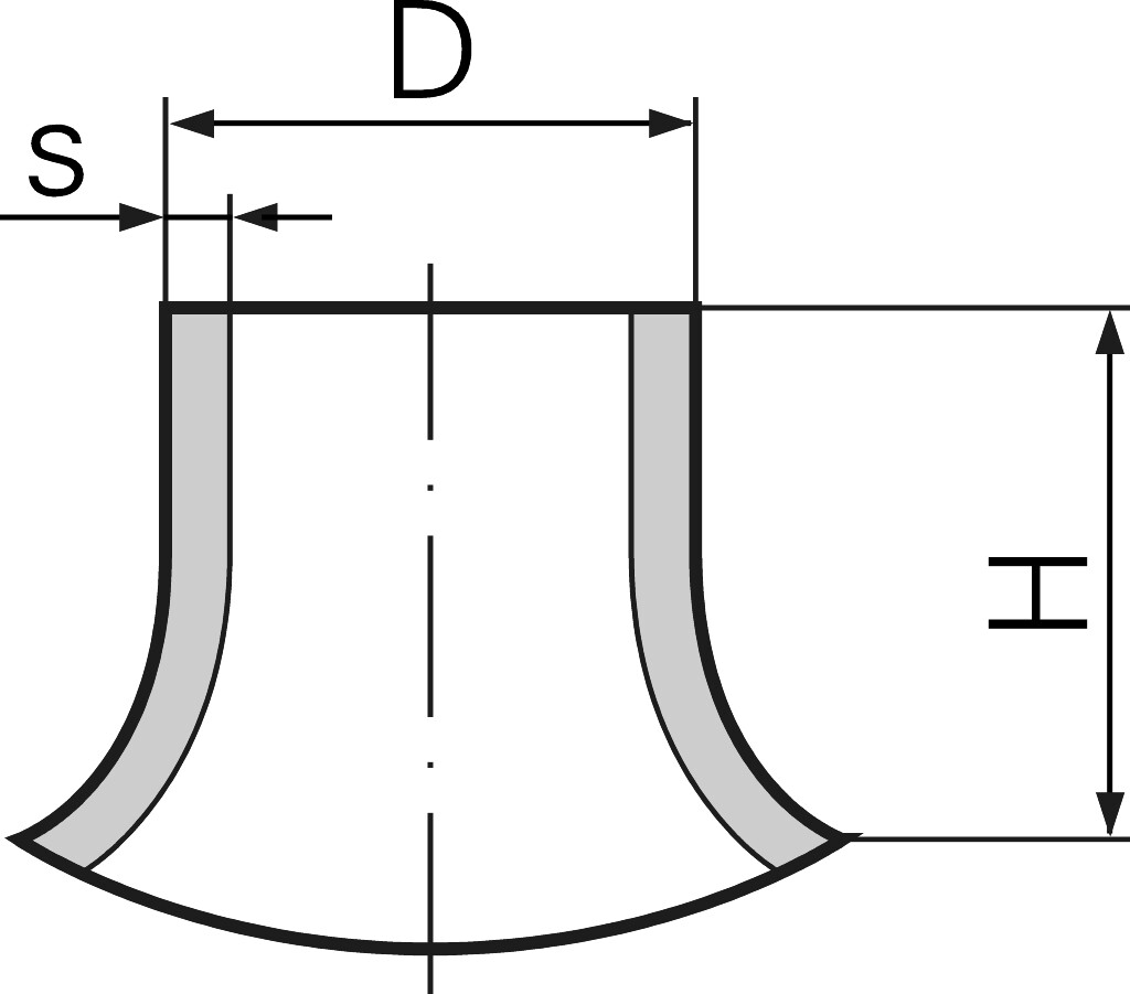 Sattelstutzen in Anlehnung DIN 2618  21,3 x  2,0 mm,         P235GH TC1