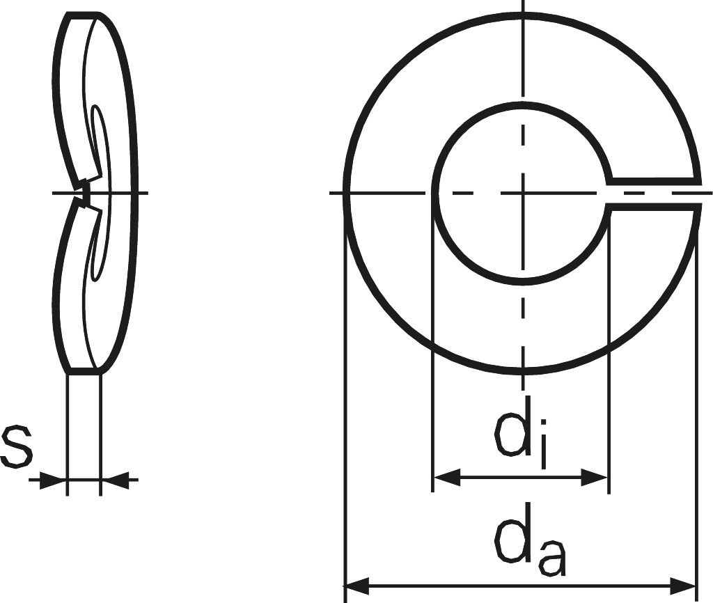 DIN 128  A   3   Fdst